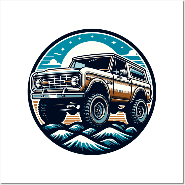 Ford Bronco Wall Art by Vehicles-Art